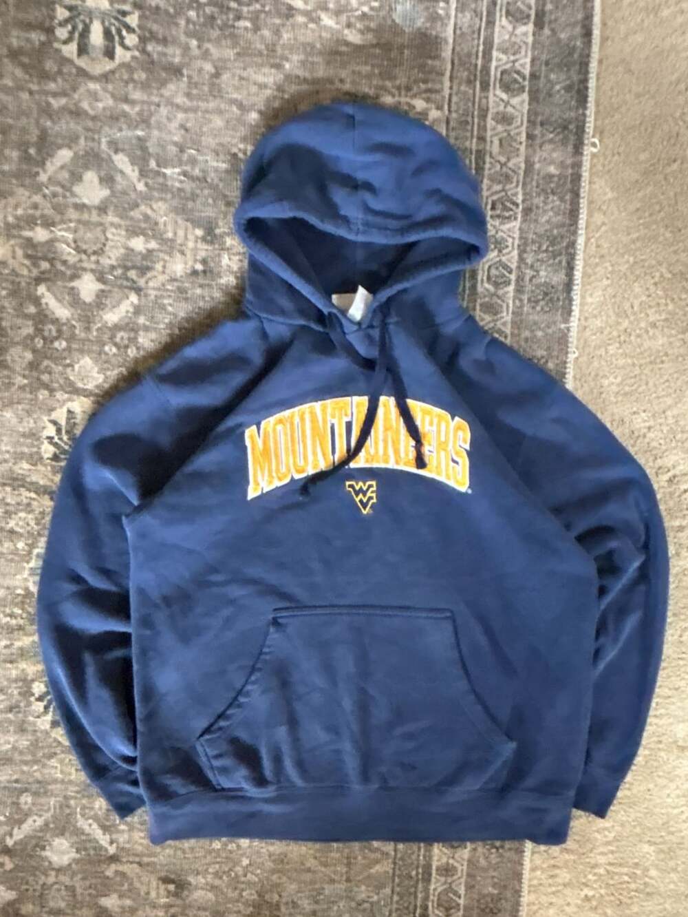 Section 101 West Virginia Mountaineers Blue Hoodie Sweatshirt